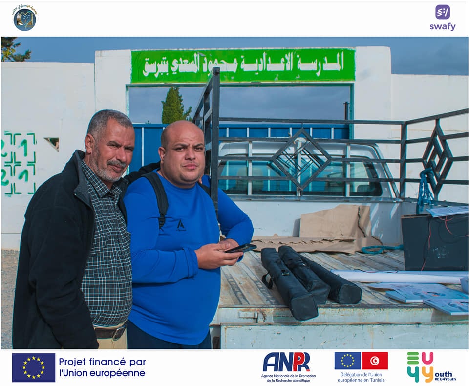 🔴🔴🟢 #Inauguration_Innovante : Découvrez le Troisième Club de Robotique "🤖 The Best ROBOT" au Collège #Mahmoud_Messadi de Téboursouk ! - Image 10